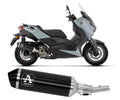 Arrow URBAN Dark Aluminium Exhaust Muffler for Yamaha XMAX 300 2025-2026 - ARROW EXHAUSTS