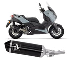 Arrow URBAN Dark Aluminium Exhaust Muffler for Yamaha XMAX 300 2025-2026 - ARROW EXHAUSTS