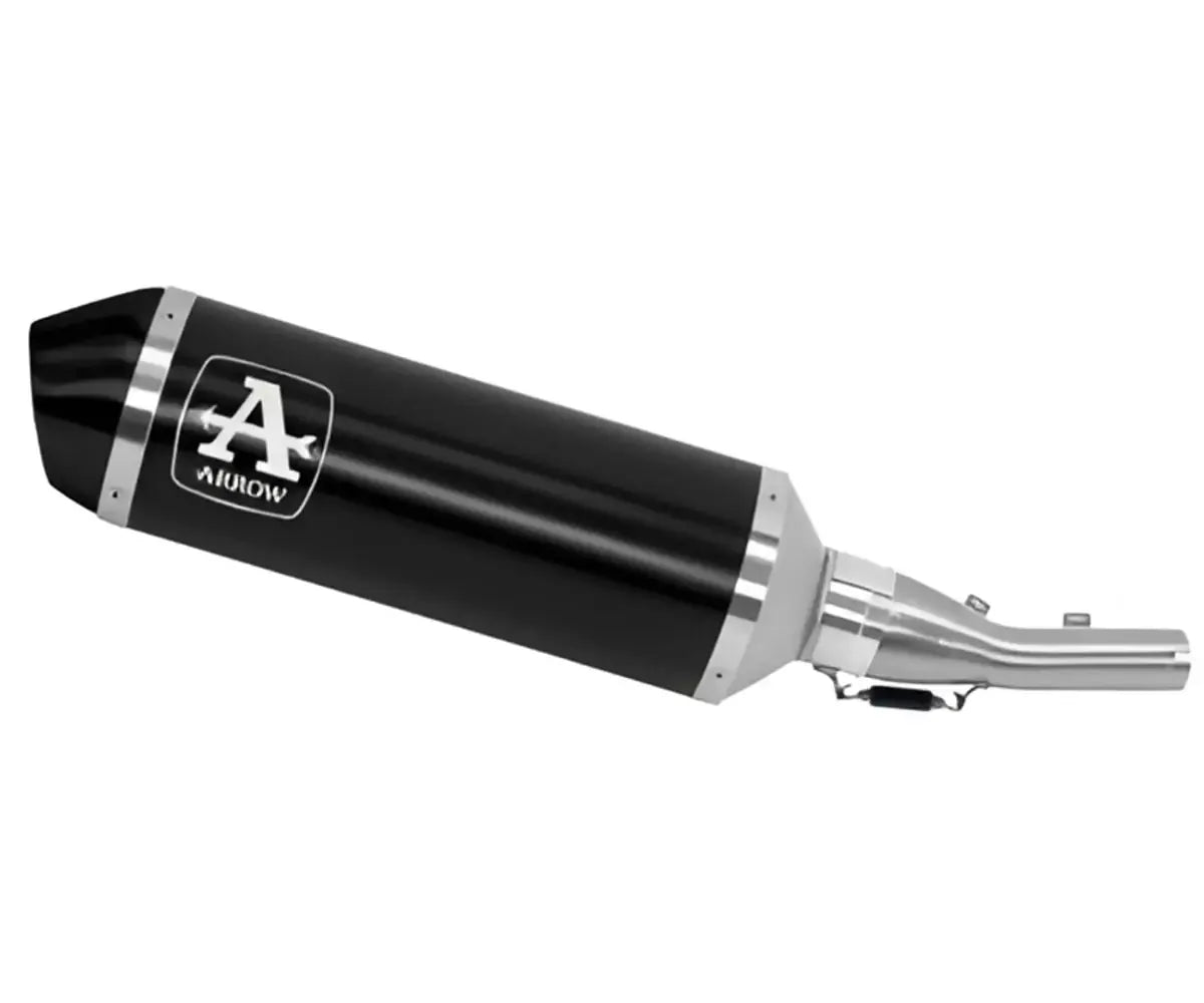 Arrow URBAN Dark Aluminium Exhaust Muffler for Yamaha XMAX 300 2025-2026 - ARROW EXHAUSTS