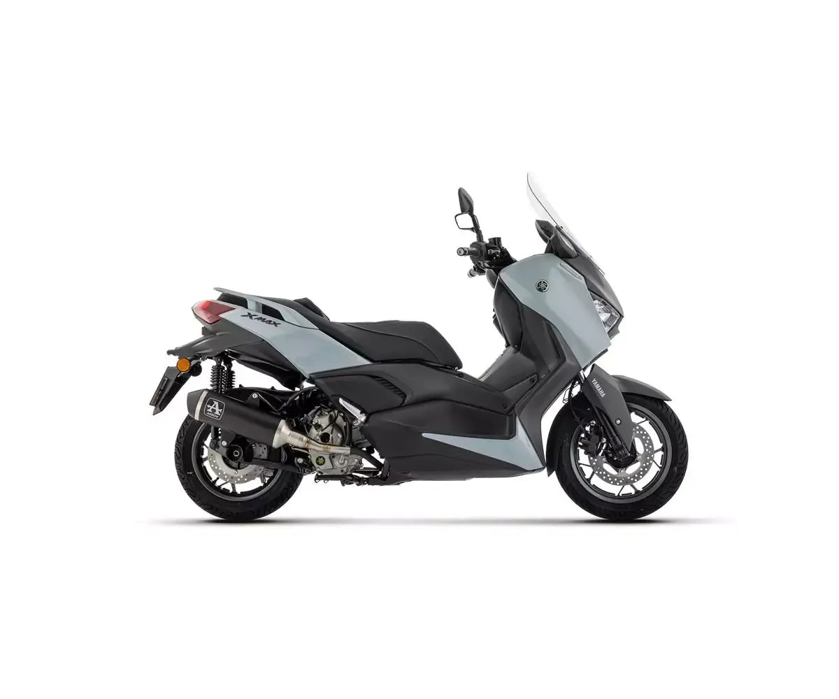 Arrow URBAN Dark Aluminium Exhaust Muffler for Yamaha XMAX 300 2025-2026 - ARROW EXHAUSTS