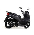 Arrow Honda PCX 150 Full System Exhaust 2012-2016 – Urban Black Aluminium Catalytic