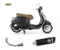 Arrow Vespa PRIMAVERA 125 3V I.E. Full System Exhaust 2021-2023 – Urban Black Aluminium Catalytic