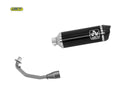 Arrow Vespa PRIMAVERA 125 3V I.E. Full System Exhaust 2021-2023 – Urban Black Aluminium Decat