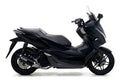 Arrow Honda FORZA 125 Full System Exhaust 2015-2016 – Urban Black Aluminium Catalytic