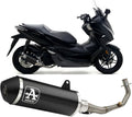 Arrow Honda FORZA 125 Full System Exhaust 2015-2016 – Urban Black Aluminium