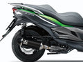 Arrow Kymco DOWNTOWN 125I Full System Exhaust 2009-2016 – Urban Black Aluminium Catalytic