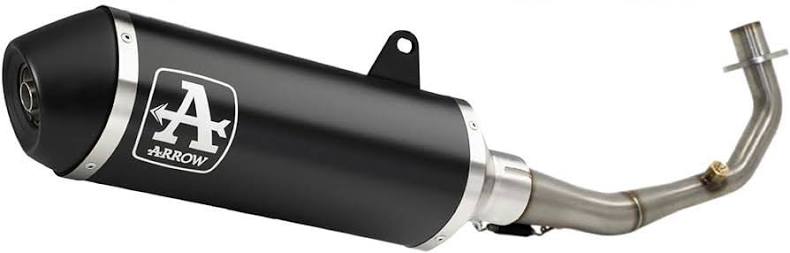 Arrow Honda SH 150 I ABS Full System Exhaust 2012-2016 – Urban Black Aluminium