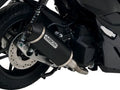 Arrow Honda SH 125 I Full System Exhaust 2017-2020 – Urban Black Aluminium Catalytic