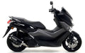 Arrow Yamaha N-MAX 155 Full System Exhaust 2017-2020 – Urban Black Aluminium Catalytic