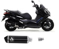 Arrow Kymco DOWNTOWN 350I Slip-On Exhaust + Link Pipe 2016-2019 – Urban Black Aluminium