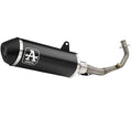 Arrow Piaggio MEDLEY 125 S ABS Full System Exhaust 2020-2022 – Urban Black Aluminium Catalytic Racing