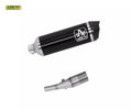 Arrow Honda SH 350 Full System Exhaust 2021-2023 – Urban Black Aluminium Carbon End Cap Catalytic Road Approved
