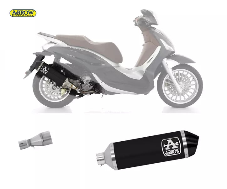 Arrow Piaggio BEVERLY 300 HPE Slip-On Exhaust + Link Pipe 2021-2023 – Urban Catalytic Decat