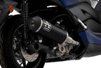 Arrow Yamaha XMAX 300 Slip-On Exhaust 2021-2024 – Urban Black Aluminium