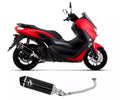 Arrow Yamaha NMAX 125 Full System Exhaust 2021-2024 – Urban Black Aluminium