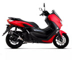 Arrow Yamaha NMAX 125 Full System Exhaust 2021-2024 – Urban Black Aluminium