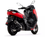 Arrow Yamaha NMAX 125 Full System Exhaust 2021-2024 – Urban Black Aluminium