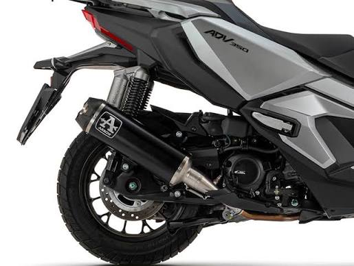 Arrow Honda ADV 350 Slip-On Exhaust 2022-2024 – Black Aluminium