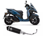 Arrow Yamaha TRICITY 155 Full System Exhaust 2022-2023 – Urban Black Aluminium