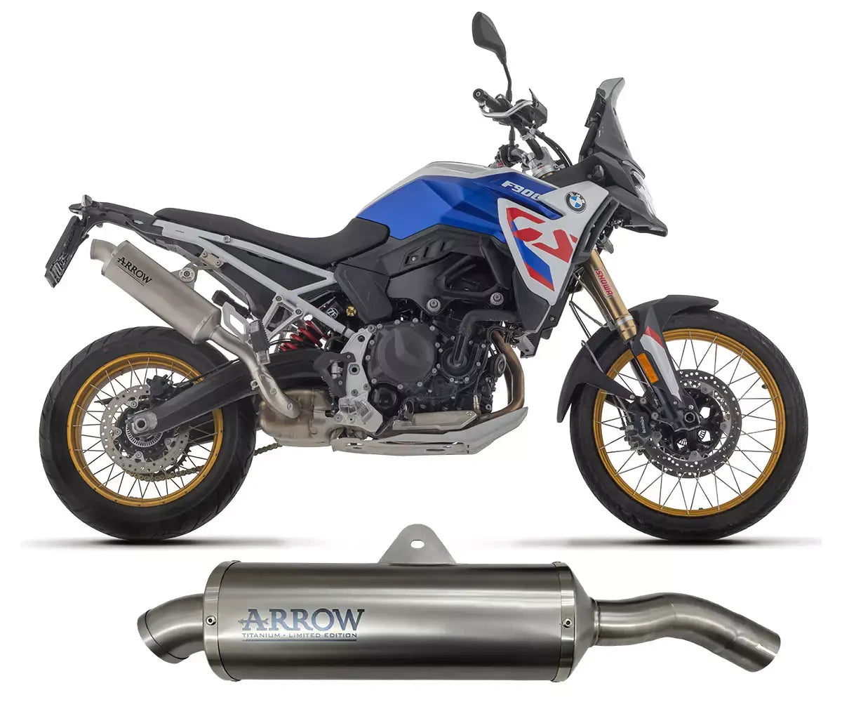Arrow Titanium Exhaust Muffler Arrow Limited Edition for BMW F 800 / 900 GS / Adventure 2024-2026 - ARROW EXHAUSTS