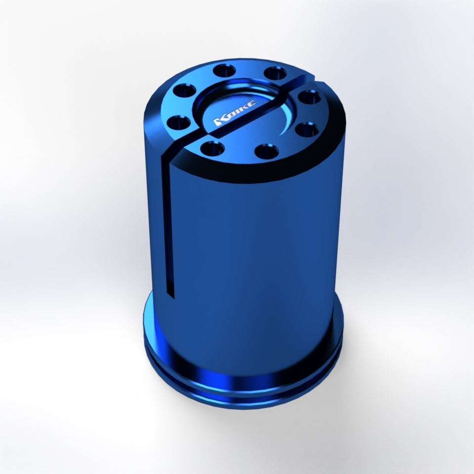 Kbike Steering Stem Nut Long Version for Ducati – Blue