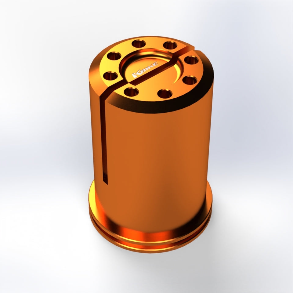 Kbike Steering Stem Nut Long Version for Ducati – Orange
