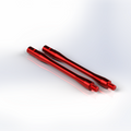 Kbike Fender Support Hypermotard – Red