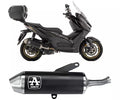 Arrow ZONTES ZT368-D ETC Slip-On Exhaust 2026 – Urban Black Aluminium