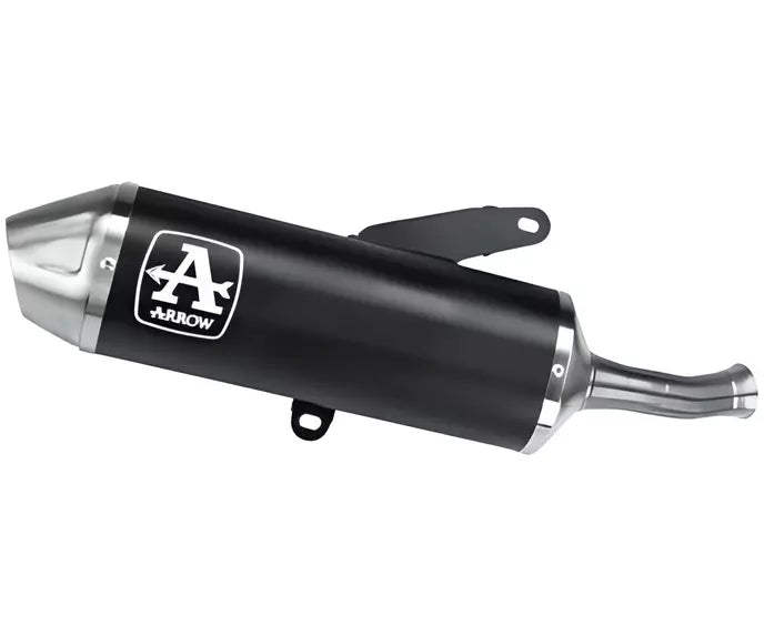 Arrow ZONTES ZT368-D ETC Slip-On Exhaust 2026 – Urban Black Aluminium