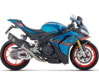 Arrow Dark Titanium Full System Exhaust Arrow PISTA and Titanium Central LinkPipe for Aprilia Rsv 4 2025-2026 - ARROW EXHAUSTS