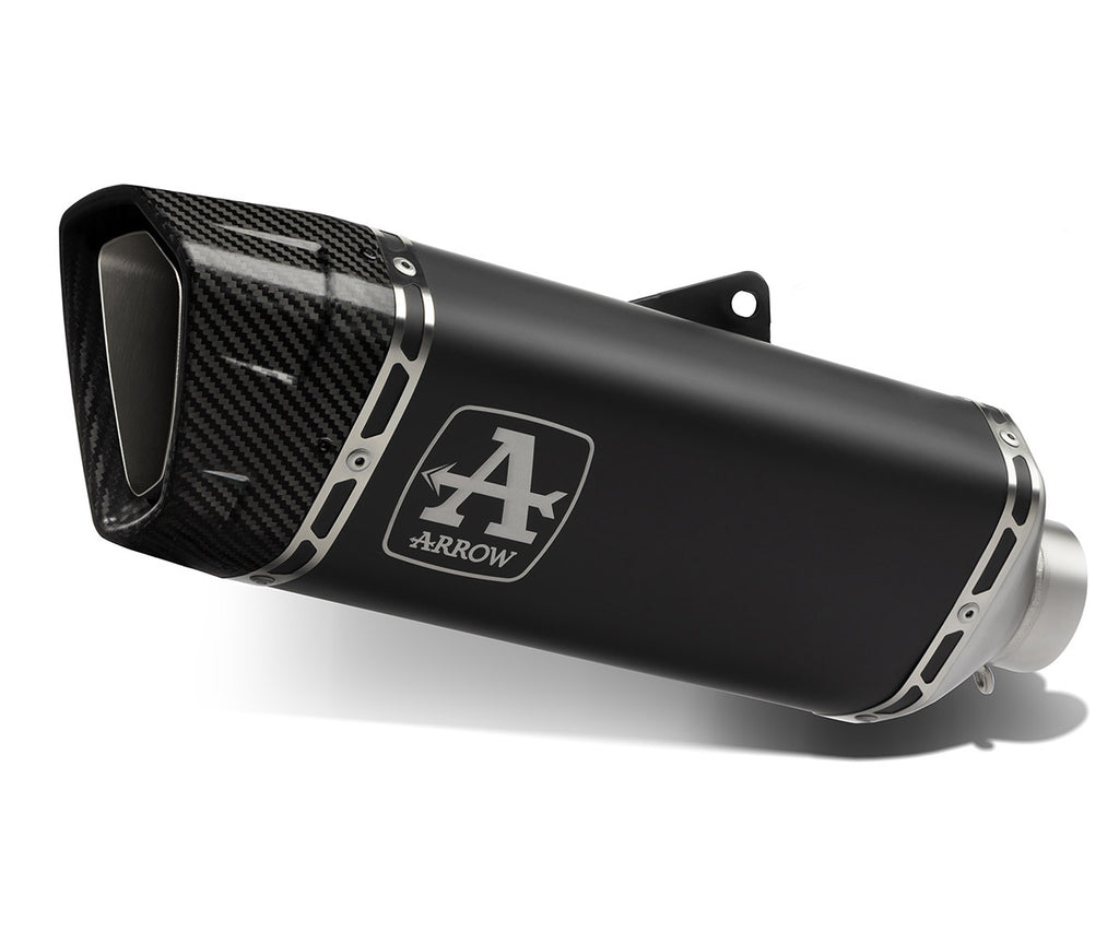 BMW M 1000 R 2023-2024 Exhaust Muffler Arrow Dark Racing Titanium - 71006PTN - ARROW EXHAUSTS
