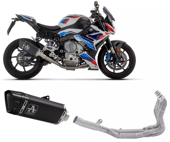 Arrow BMW M 1000 R Full System Exhaust 2023-2024 – Titanium Racing Black Titanium