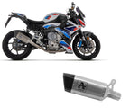 BMW M 1000 R 2023-2024 Exhaust Muffler Arrow In Titanium Racing - 71006PT - ARROW EXHAUSTS