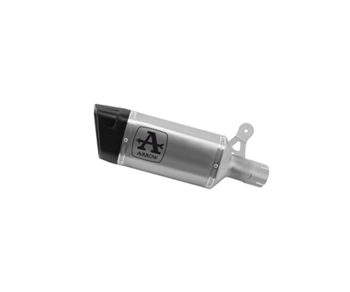 BMW M 1000 R 2023-2024 Exhaust Muffler Arrow In Titanium Racing - 71006PT - ARROW EXHAUSTS