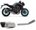 Arrow Yamaha MT-10 Full System Exhaust 2022-2024 – Pista Titanium Racing Catalytic Black Titanium