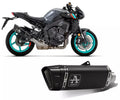 Arrow Yamaha MT-10 Slip-On Exhaust 2022-2024 – Pista Titanium Racing Black