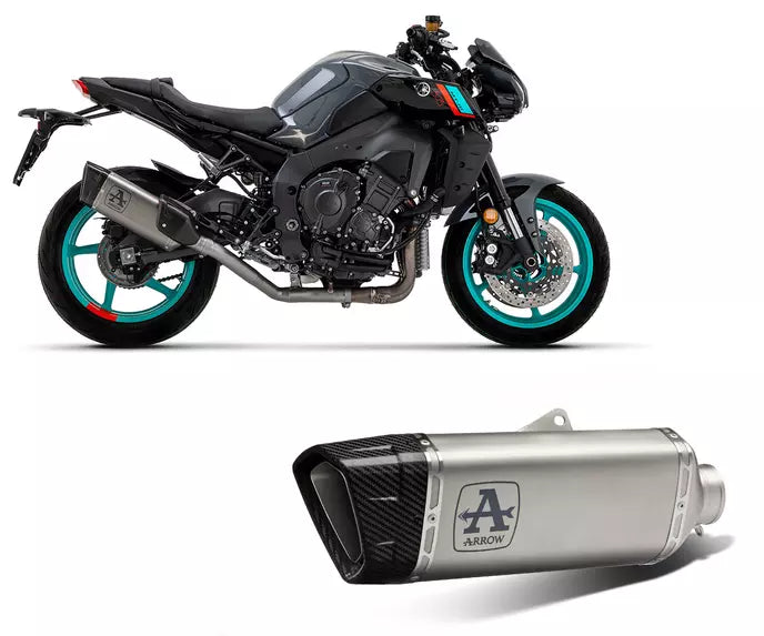 Arrow Yamaha MT-10 Slip-On Exhaust 2022-2024 – Pista Titanium Racing