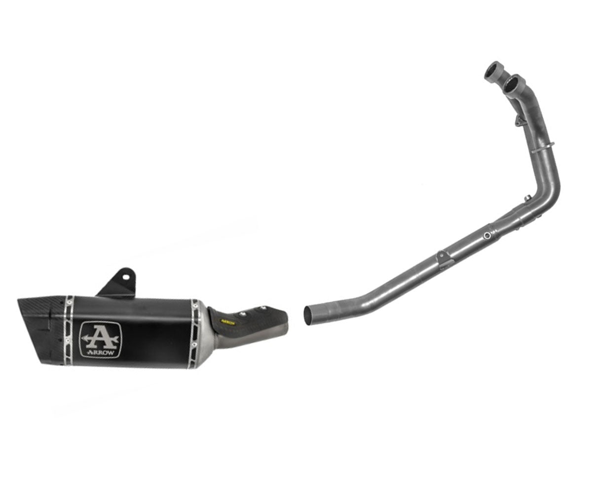 Honda Cb 750 Hornet 2023-2024 Exhaust Muffler+manifold Arrow Pista Titanium Dark Racing - 71008PTN71780MI - ARROW EXHAUSTS