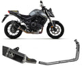 Honda Cb 750 Hornet 2023-2024 Exhaust Muffler+manifold Arrow Pista Titanium Dark Racing - 71008PTN71780MI - ARROW EXHAUSTS