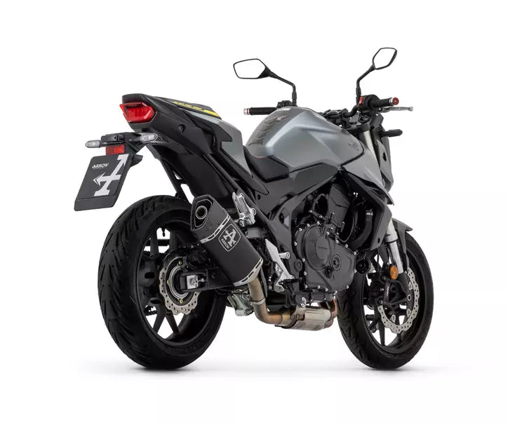 Arrow Honda CB 750 HORNET Slip-On Exhaust 2023-2024 – Pista Titanium Racing Black