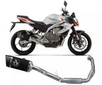 Arrow road use for APRILIA Tuono 457 Full System Exhaust 2025-2026 – Pista Black Aluminium