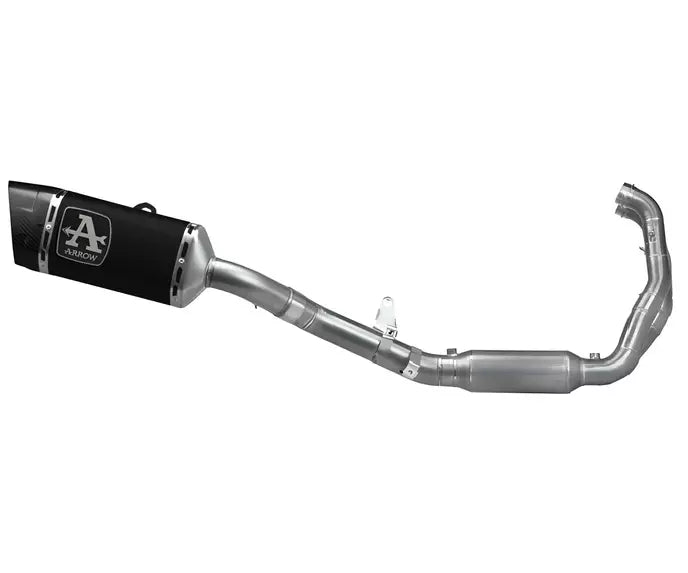 Arrow road use for APRILIA Tuono 457 Full System Exhaust 2025-2026 – Pista Black Aluminium