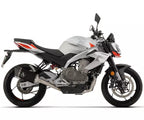 Arrow Aprilia TUONO 457 Full System Exhaust 2025-2026 – Pista Titanium Carbon End Cap Racing Black