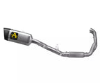 Arrow Aprilia TUONO 457 Full System Exhaust 2025-2026 – Pista Titanium Carbon End Cap Racing