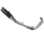 Honda Cbr 650 R 2024-2026 Racing Full System Exhaust Arrow Indy Race Evo Dark Aluminium Carbon End Cap - 71069AKN - ARROW EXHAUSTS
