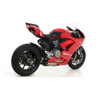 Ducati Streetfighter V2 2022-2023 2 Exhaust Mufflers Arrow Works Titanium Racing - 71160PK - ARROW EXHAUSTS