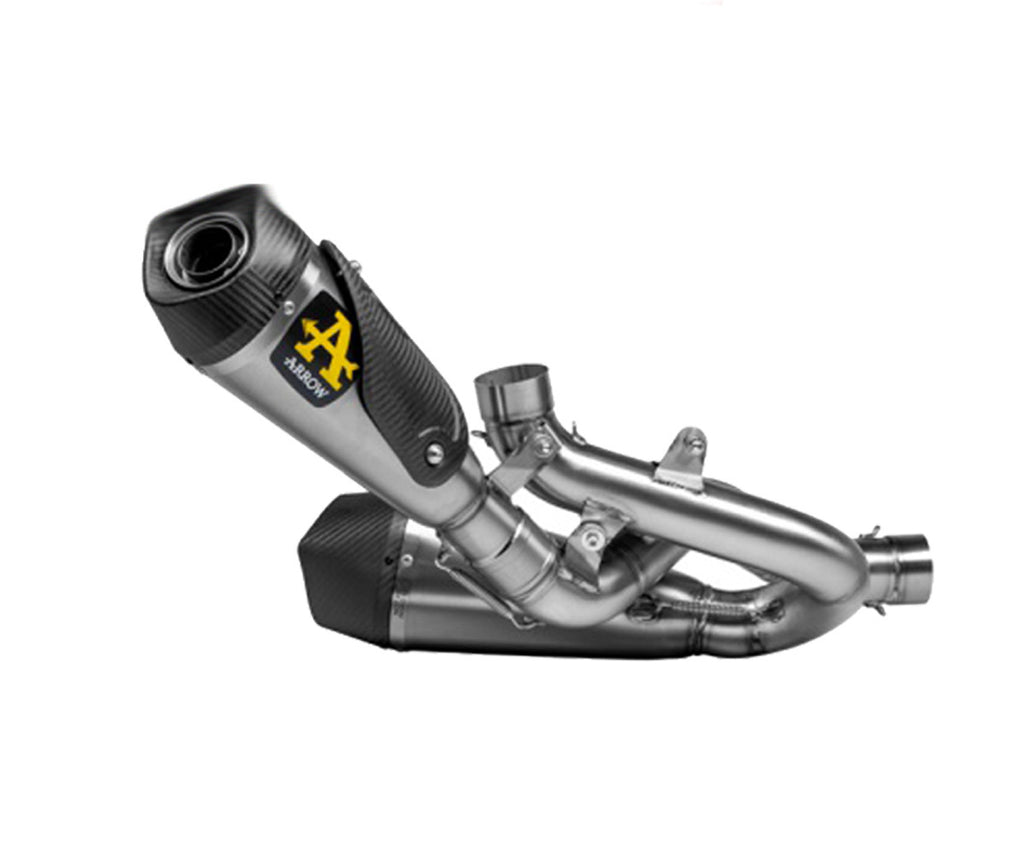 Ducati Streetfighter V4 2020-2023 Exhausts Mufflers Arrow Works Racing Titanium - 71161PKSF - ARROW EXHAUSTS