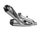 Ducati Panigale V4 2018-2023 Exhausts Mufflers Arrow Works Racing Full Titanium - 71162PK - ARROW EXHAUSTS