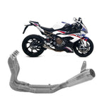 BMW S 1000 Rr 2019-2024 Full Kit Arrow Compet Low Titanium Pro Race Tail Pipe - 71205CP - ARROW EXHAUSTS