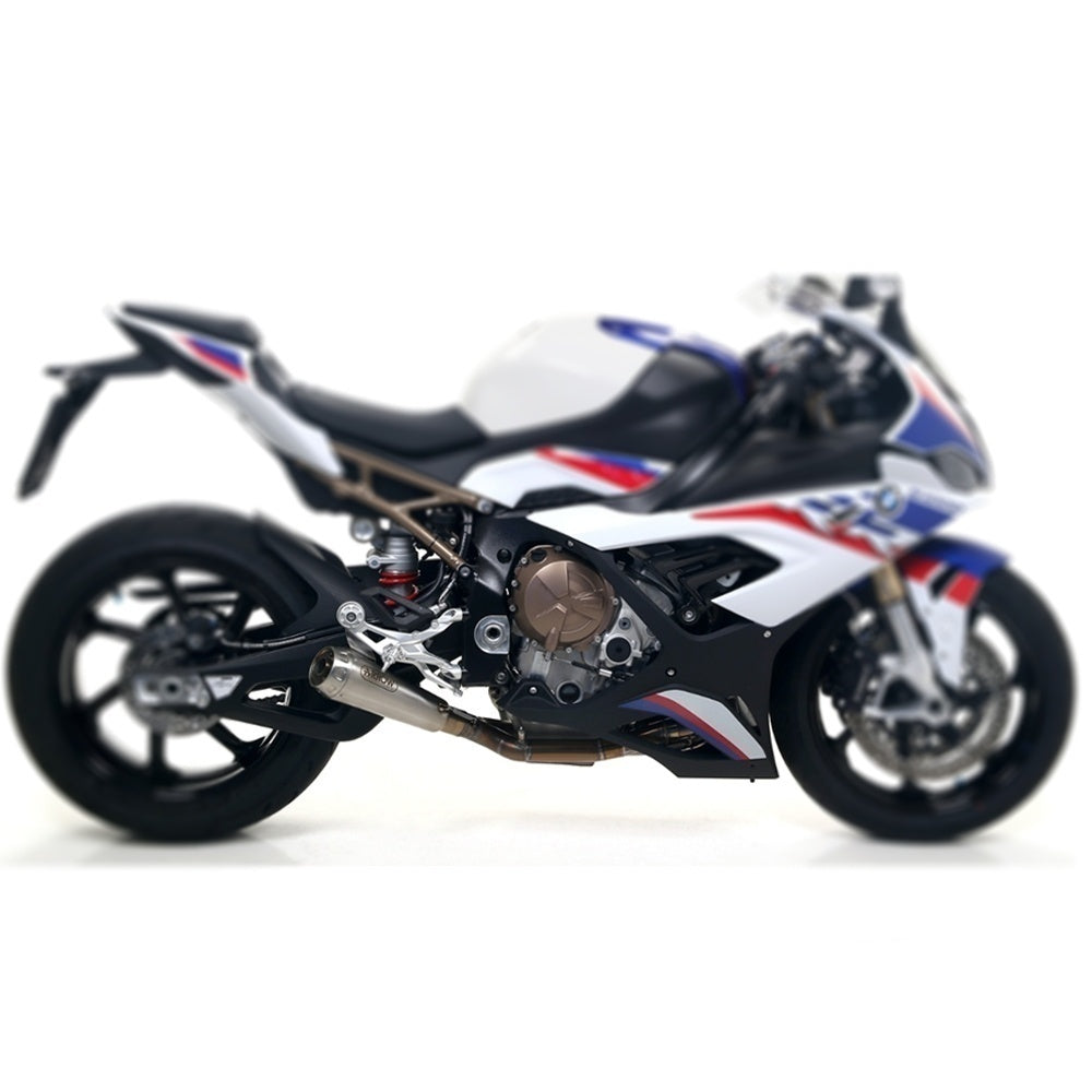 BMW S 1000 Rr 2019-2024 Arrow Titanium Racing Full System Competition Titanium End Cap - 71206CP - ARROW EXHAUSTS